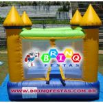 Ver mais detalhes de Mini Pula-Pula Castelinho 2m x 2m alt. 2 com 1 Monitor