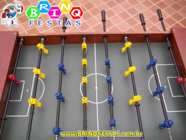 Mini Pebolim Brinquedo Totó Futebol De Mesa Criança 2 Player. em Promoção  na Americanas