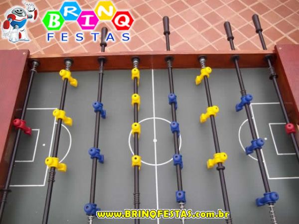 Mini Pebolim Brinquedo Totó Futebol De Mesa Criança 2 Player. em Promoção na Americanas