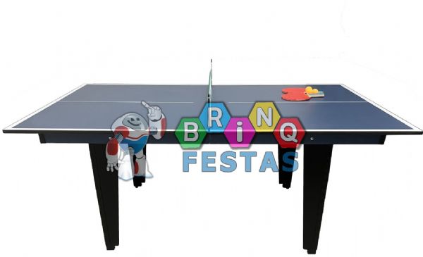 Locação de MESA DE PING PONG - TÊNIS DE MESA - SEMI-OFICIAL